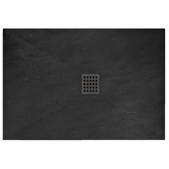 Душевой поддон REA BLACK ROCK 80X100