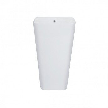 Раковина напольная моноблок Qtap Tern 440х380х830mm White с донным клапаном QT1711G302W