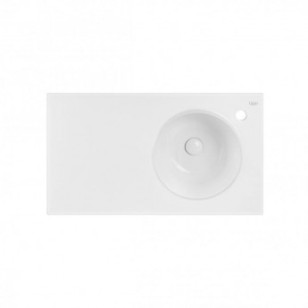 Раковина Qtap Virgo 800х460х300 White с донным клапаном QT1811FL8130ARRW