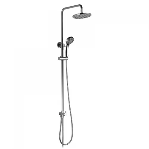 Система душова (без змішувача, верхній душ 194 мм ABS коло, ручний душ 84 мм 3 режими, шланг 150 см), хром