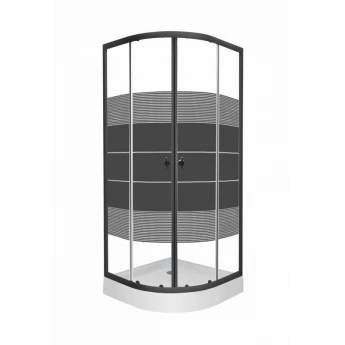 BLACK TULIP душова кабіна (90*90*194см, скло 4мм 