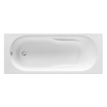 GENOVA ванна 150*70см, акрилова прямокутна, біла, регульовані ніжки в комплекті, об'єм 158л.