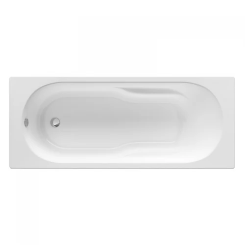GENOVA ванна 150*70см, акрилова прямокутна, біла, регульовані ніжки в комплекті, об'єм 158л.