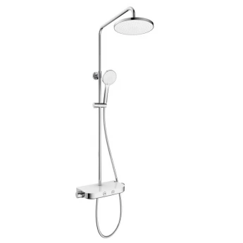 CENTRUM W система душова (змішувач-термостат для душу, верхній та ручний душ 3 режими, шланг)