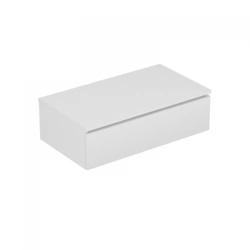 LEON консоль 80см подвесная 1 ящик, blanco
