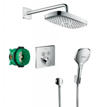 RAINDANCE Select EShowerSelect душевой набор: верхний, ручной душ, ibox, термостат