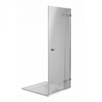 NEXT двері розстібні 120 см, праві, загартоване скло, хромсрібний блиск, Reflex