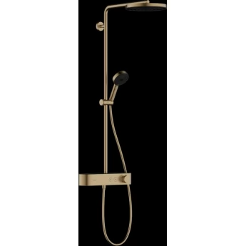 PULSIFY Showerpipe душевая система 260 с термостатом, цвет шлифованная бронза