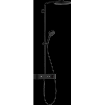 PULSIFY Showerpipe душевая система 260 с термостатом, цвет черный матовый