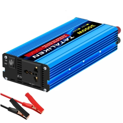 Інвертор чистий синус TATALIKEN 3000W/1200W 12/220В універсальна розетка