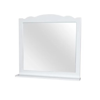 Зеркало Классик 80 см с полкой без подсветки