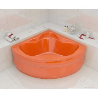 Ванна Redokss San Cesena оранжевий колір 136х136х47