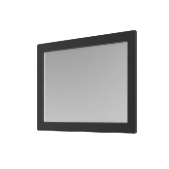 Зеркало Беатриче 100 см черный патина хром