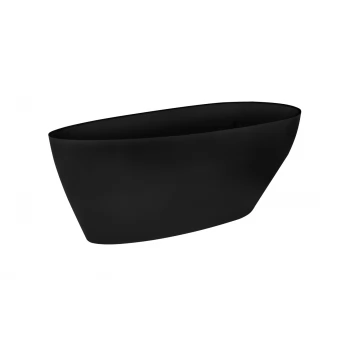 Ванна GOYA ретро черная 160х70 с сифоном клик-клак