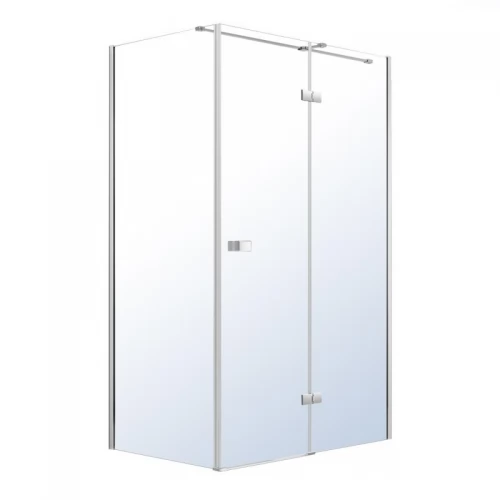 Volle LIBRA Права душова кабіна 1200*800*2000мм (скла+двері)права, розстібна, хромована, скло прозоре 8мм