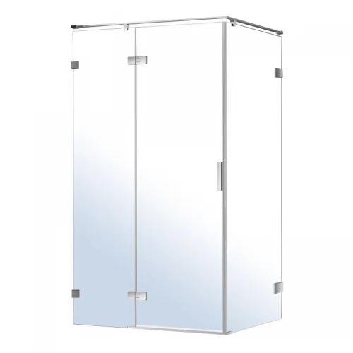 NEMO душова кабіна 120*80*195см, ліва, розстібна, прозоре скло 8мм, дзеркальний хром