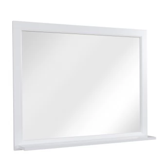 Зеркало Лиана белое 100 см
