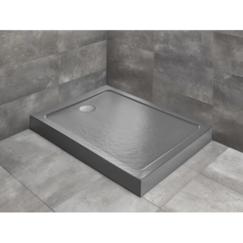 Душевой поддон Radaway Doros F Compact Stone Anthracite SDRFP1290-05-64S (120x90 см, антрацит, с ножками)