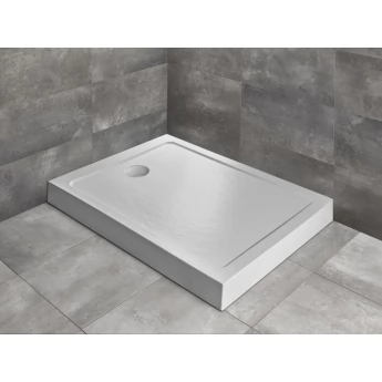 Душовий піддон Radaway Doros Compact Stone White SDRFP1290-05-04S (120x90 см, білий камінь, з ніжками)