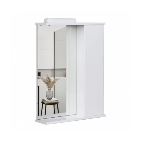 Зеркало СТ-50 шкаф настенный белый в ванную