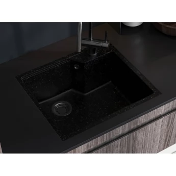 Кухонна мийка LISA black Miraggio 55,8x49,8
