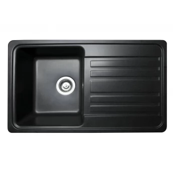 Кухонна мийка VERSAL black Miraggio 75,8x46,2
