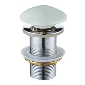 Донный клапан для раковины MEXEN KLIK-KLAK MINT MATT без перелива, с керамической крышкой
