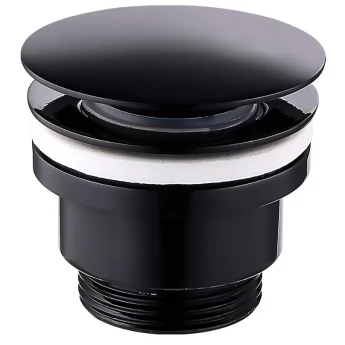Донний клапан для раковини MEXEN KLIK-KLAK BLACK універсальний