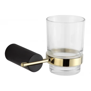 Склянка для зубних щіток MEXEN ARON BLACK GOLD