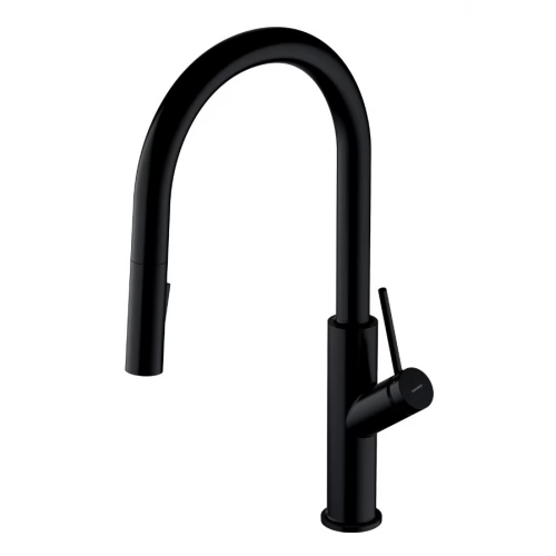 Змішувач для кухні Omnires Bend matt black (BE6455BL)