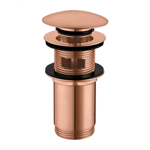 Донний клапан Omnires click-clack brushed copper (A706CPB)