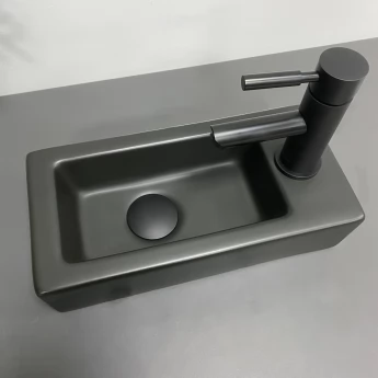 WASHBASIN (мийка) VBI KOMO L Black Matt над головою