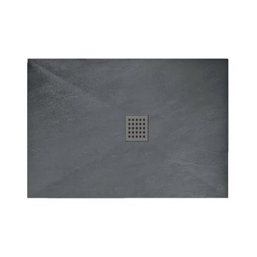 Поддон Rea Grey Rock 80x100 прямоугольный grey (REA-K4582)