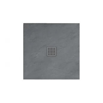 Піддон Rea Grey Rock 90x90 квадратний grey (REA-K4585)