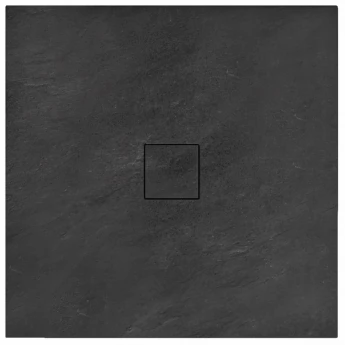 Поддон Rea Stone 90x90 квадратный black (REA-K9601)