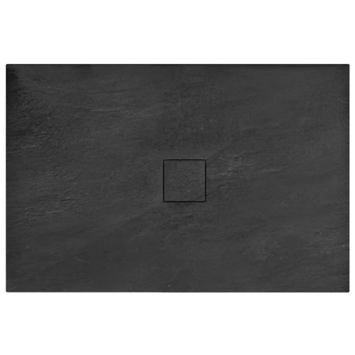 Поддон Rea Stone 80x100 прямоугольный, black (REA-K9756)