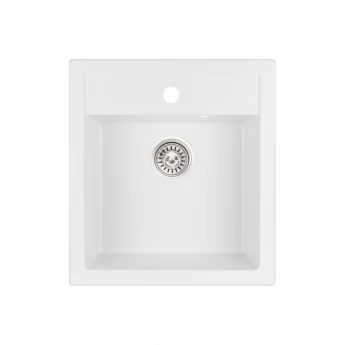 Кухонна мийка Qtap CS 5046 White (QT5046WHI650)