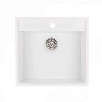 Кухонна мийка Qtap CS 5250 White (QT5250WHI650)