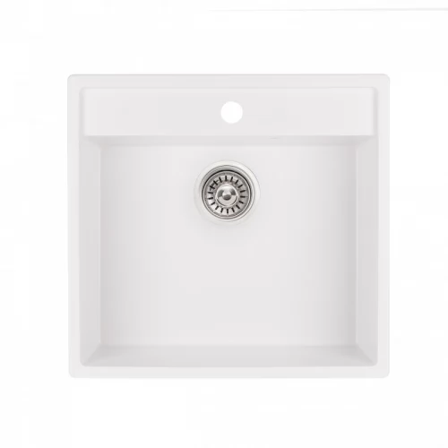Кухонна мийка Qtap CS 5250 White (QT5250WHI650)