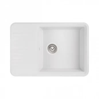 Кухонна мийка Qtap CS 7440 White (QT7440WHI650)