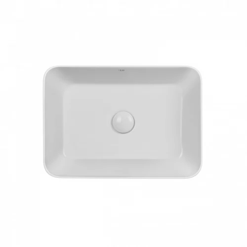 Раковина-чаша Qtap Virgo 490х350х110 White з донним клапаном QT18112261W