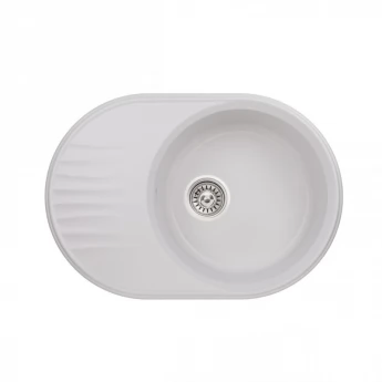 Кухонна мийка Qtap CS 7451 White (QT7451WHI650)