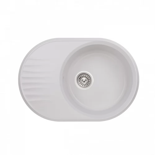 Кухонна мийка Qtap CS 7451 White (QT7451WHI650)