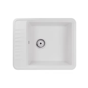 Кухонна мийка Qtap CS 6250 White (QT6250WHI650)
