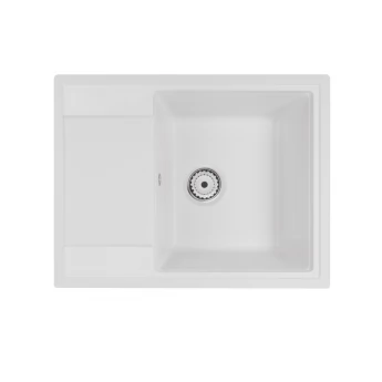 Кухонна мийка Qtap CS 6450 White (QT6450WHI650)