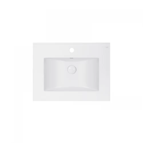 Раковина Qtap Albatross E 600х460х180 White з донним клапаном QT01119060EW