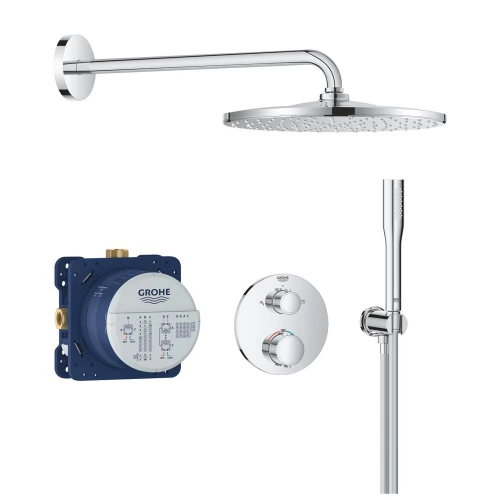 Душевая система скрытого монтажа термостатическая Grohe QuickFix Precision с Vitalio Rain Mono 310 34880000