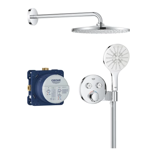 Душевая система скрытого монтажа термостатическая Grohe QuickFix Precision SmartControl 34877000