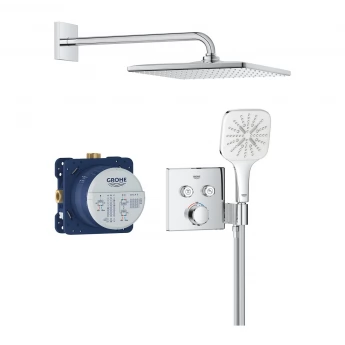 Душевая система скрытого монтажа термостатическая Grohe QuickFix Precision SmartControl Cube 34876000