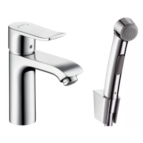 HANSGROHE Metris Набор для биде (смеситель для раковины+Гигиенический душ) 31285000